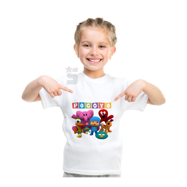 Camisa Personalizada Desenho Pocoyo,regatas Infantil,pato