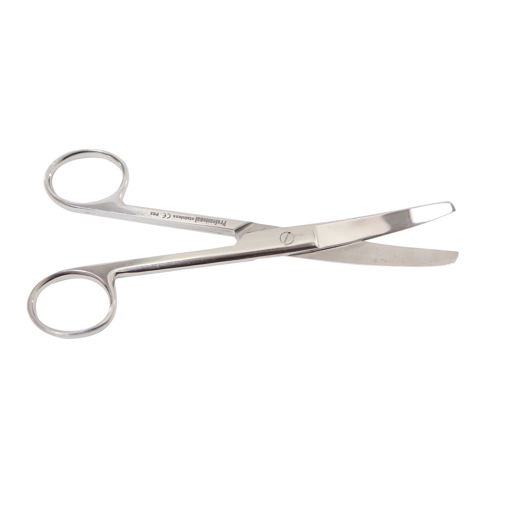 Tesoura Cirúrgica Romba Romba Curva (14, 16,5 ou 17 cm) Escolha a sua ...