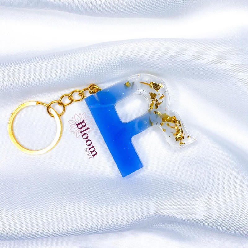 Letra personalizada com folha de ouro meio a meio | Shopee Brasil