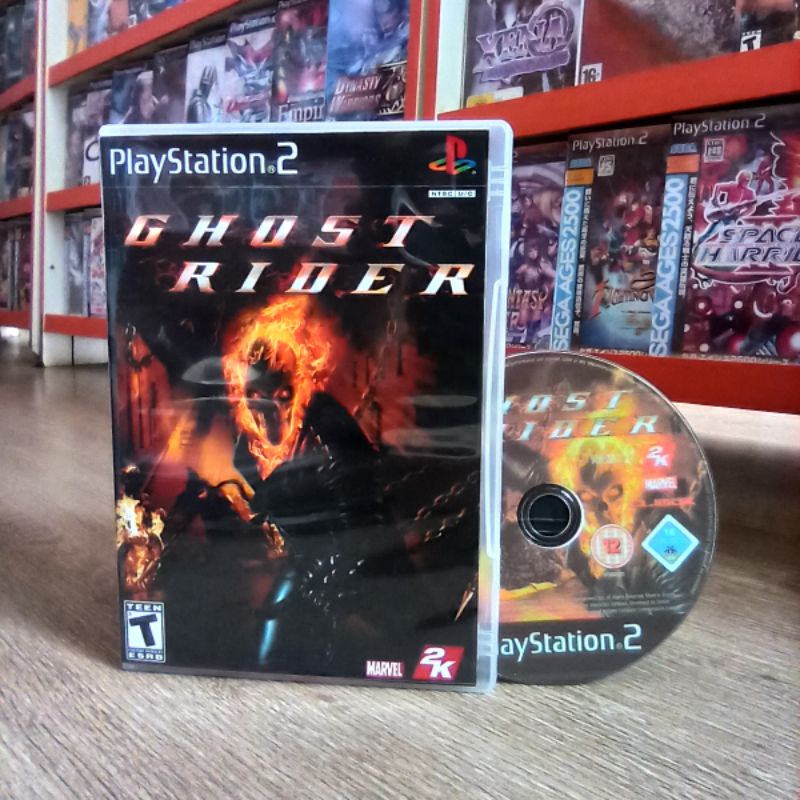 Ps2 - Ghost Rider Ghostrider Motoqueiro Fantasma - Leia a descrição