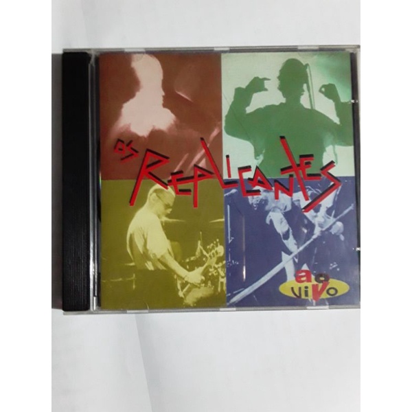 Cd Os Replicantes Ao Vivo Rock Nacional 80s Estado De Novo Shopee