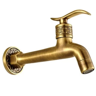 Torneira De Bronze Rustico Retro Vintage Jardim Tanque