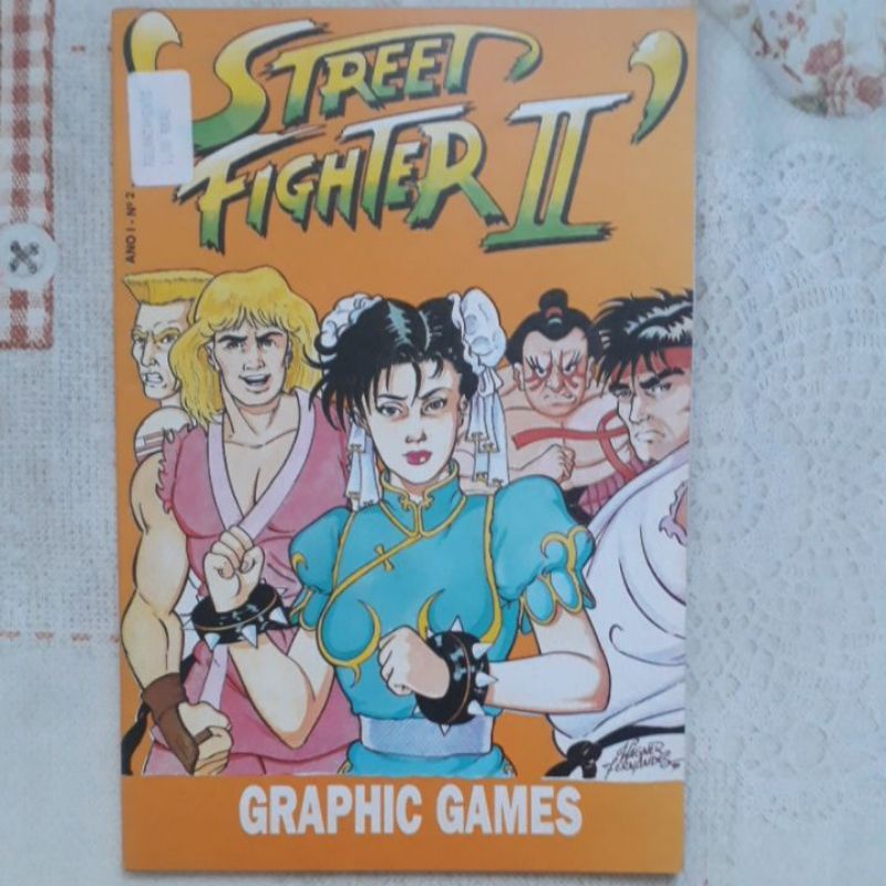 Mangá STREET FIGHTER II (1993) Editora Escala Shopee Brasil