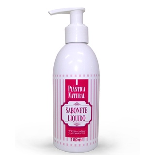 Sabonete liquido Plastica Natural Eloisa Medina c/ colágeno 180ml