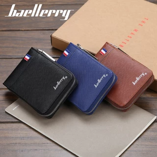 Codeco Saco À Prova De Nova Moda Couro Masculino Caso Cartão Carteira Órgão Multifuncional Zíper Pequena Moeda Bolsa