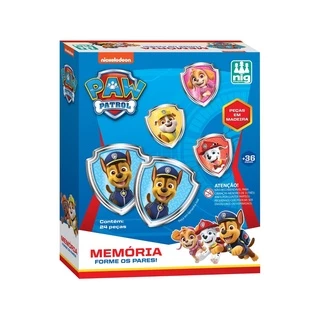 Jogo Da Memória Patrulha Canina 0683 - Nig Brinquedos