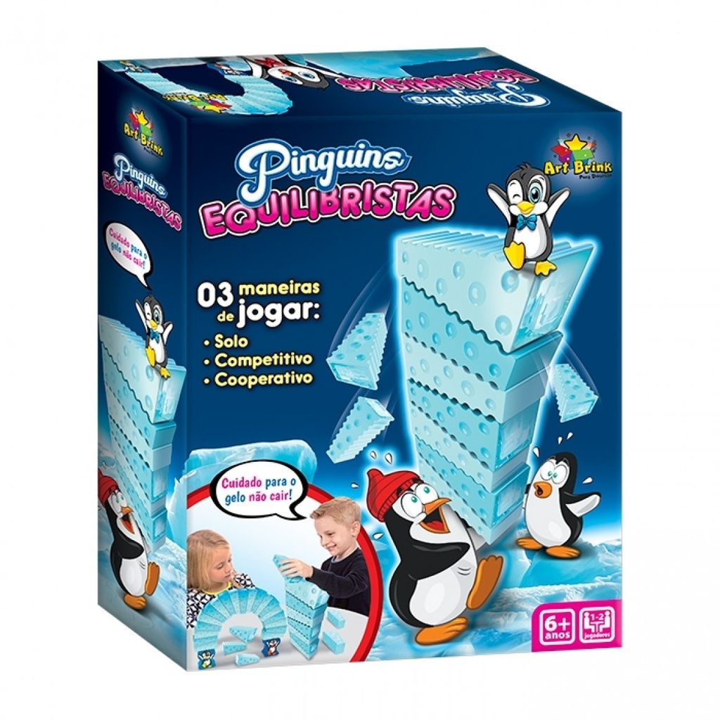 Brinquedo Jogo Pinguim Neve No Alvo Multikids - Br1477