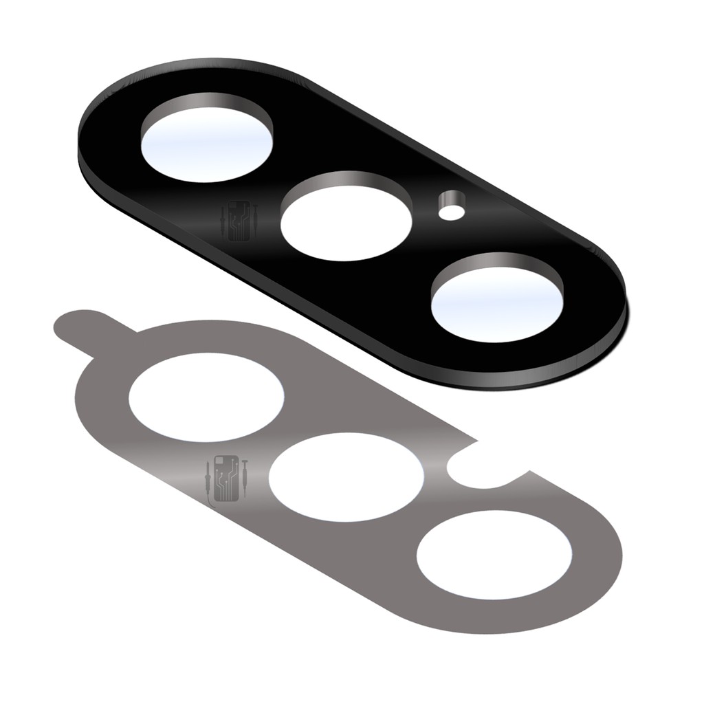 Lentille Caméra Arrière / Objectif Verre + Adhésif Pour IPhone X à 14 - Neuf Sous Emballage