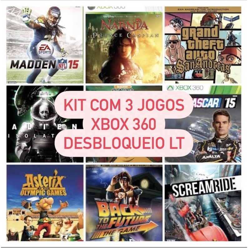 Kit Jogos A Sua Escolha Xbox 360 Shopee Brasil