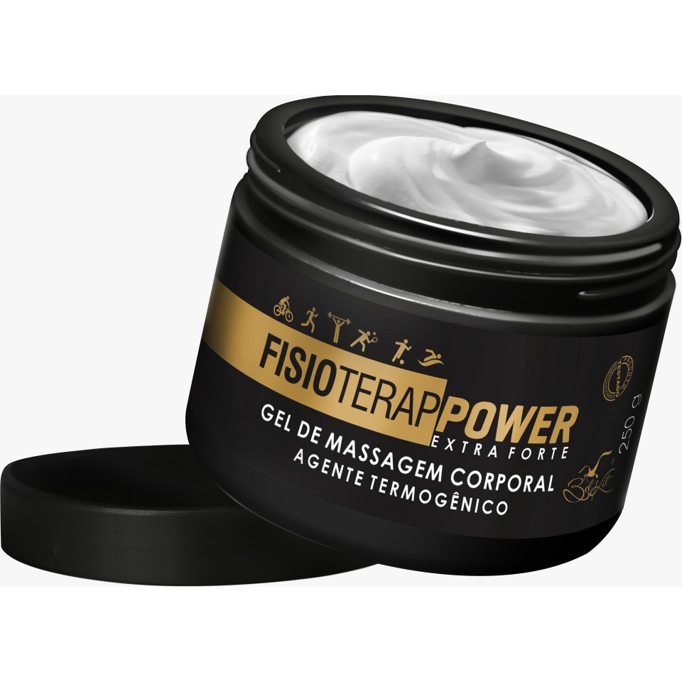 Gel Massageador Corporal Fisioterap Power Extra Forte 250g (Agente ...