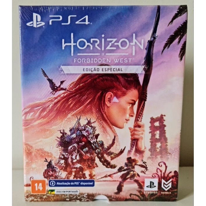 Jogo Horizon Zero Dawn - PS4 (Capa Dura) - SEMINOVO - Sua Loja de
