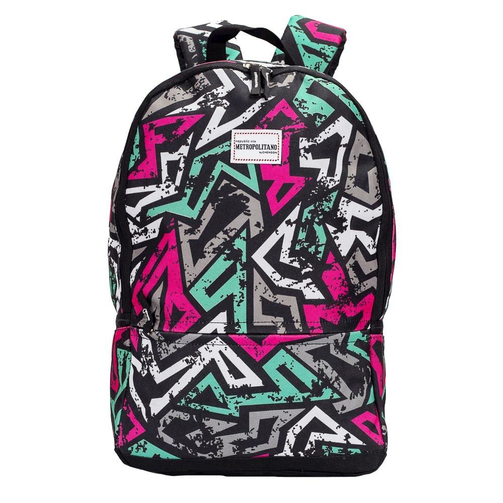 Mochila Escolar Republic Vix METROPOLITANO By Chenson Porta Notebook