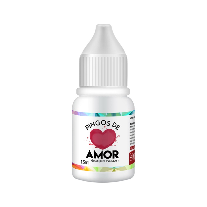 Pingos de Amor Gotas Afrodisíacas 15ml - Pau Brasil
