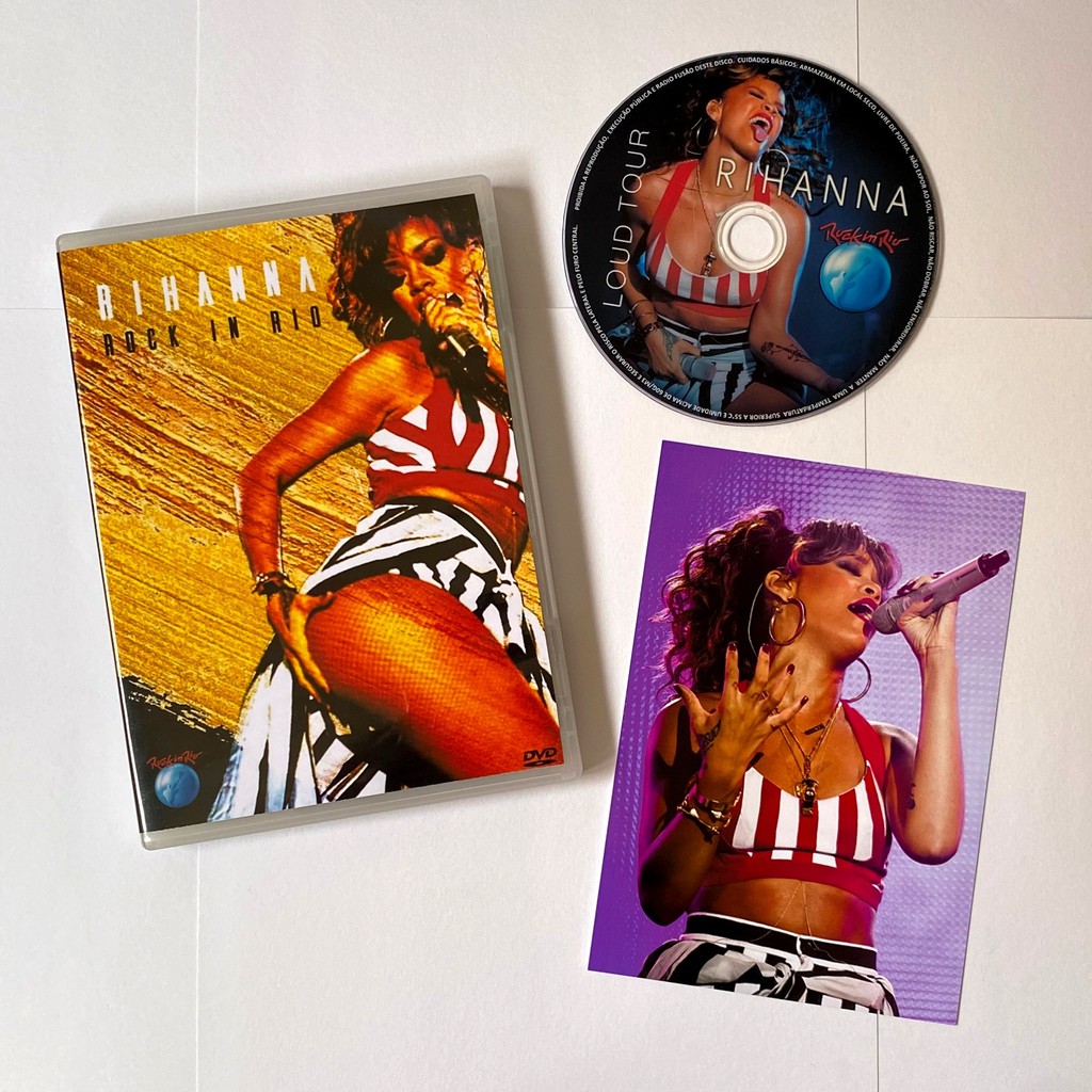 Dvd Rihanna Rock In Rio 2011 DVD Rihanna Rock in Rio 2015 DVD Rihanna Anti  Tour Budweiser Made in America Festival 2016 DVD Rihanna Savage Show  legendados