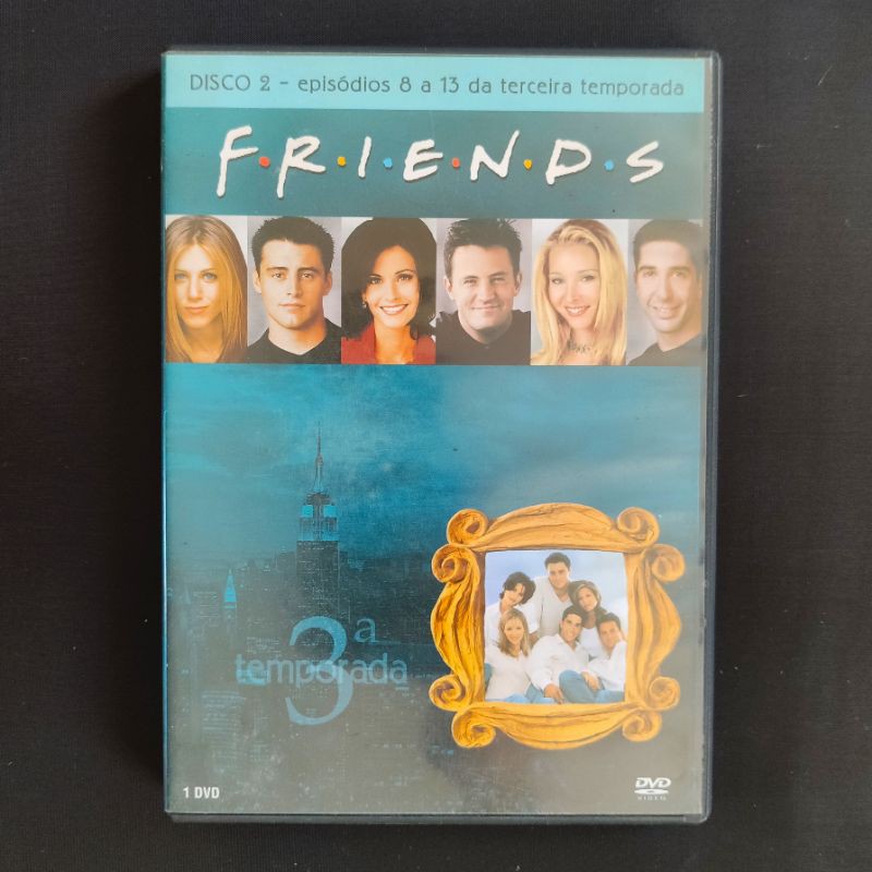 Friends 3ª Temporada - Somente Disco 2 Avulso Original | Shopee Brasil