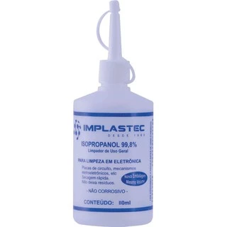 Álcool Isopopilico para Limpeza Eletrônica 110ml