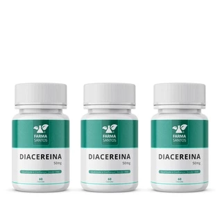 Kit 3 Diacereína 50mg 60 Cápsulas