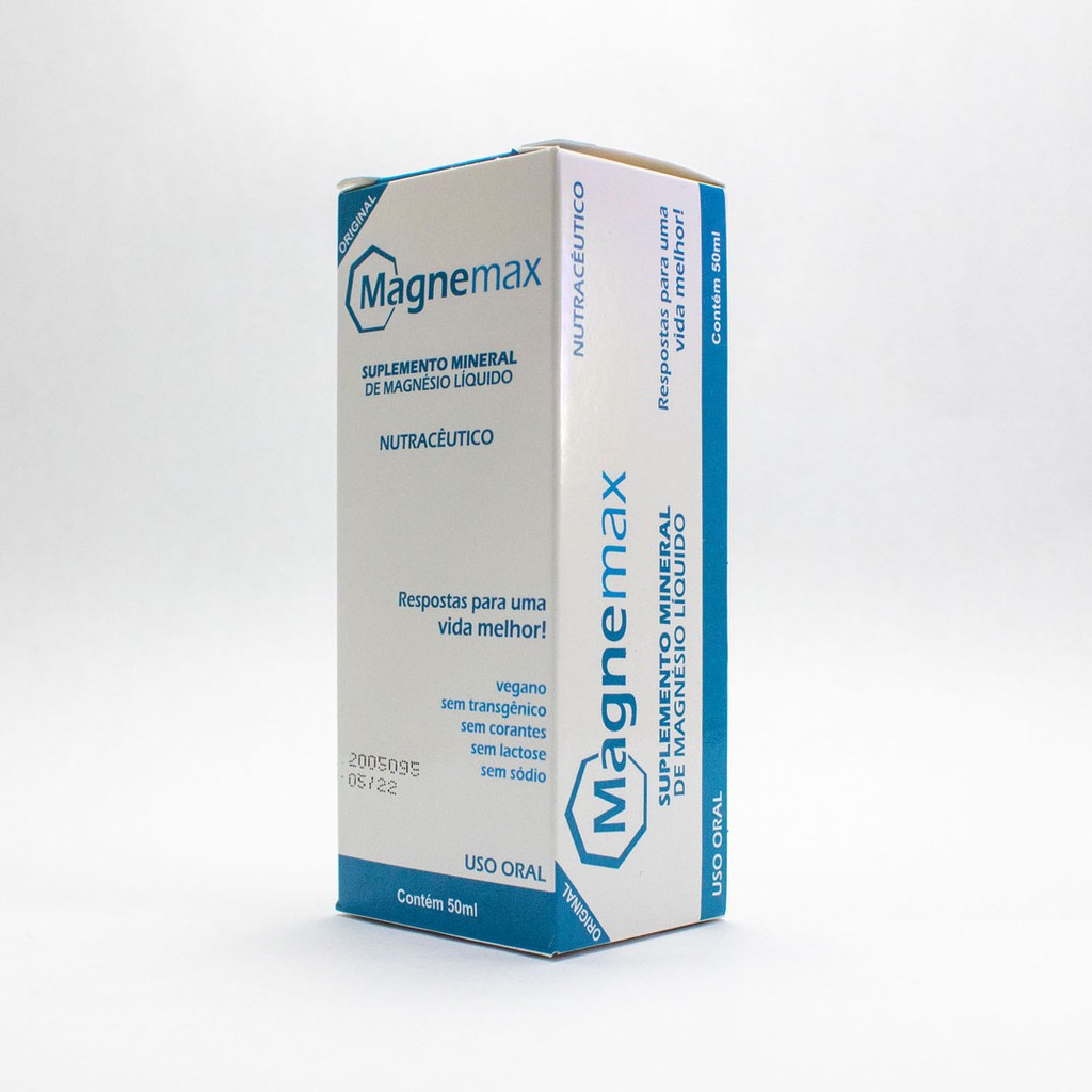 Magnemax Magnésio Gotas 50ml | Shopee Brasil