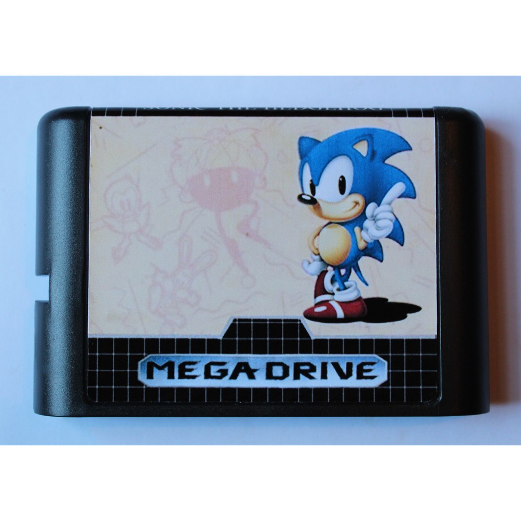 Cartucho Fita Sonic The Hedgehog - Mega Drive Sega Genesis
