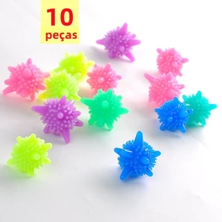 10 Peças Lavanderia Ball Para Máquina De Lavar Roupas Limpeza Bola Pvc Descontaminação