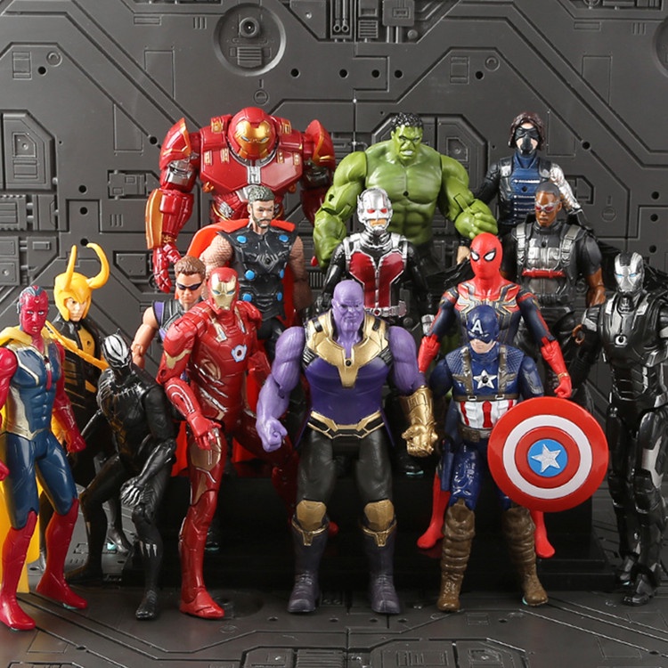 Bonecos Articulados Marvel 16 cm Figura De Açao | Shopee Brasil