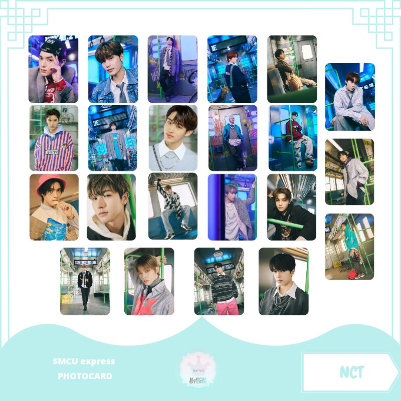 NCT Photocard fanmade (smcu express) | Shopee Brasil