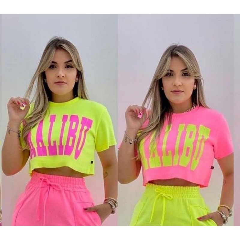 Camisa Cropped CAMISA FEMININA SUPER STAR R$60,00 em