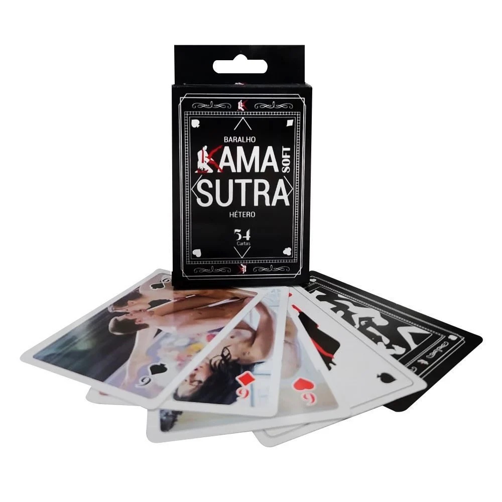 Baralho Kama Sutra Hétero Soft 54 Cartas Ld Import Com Imagens Explícitas Shopee Brasil 3555