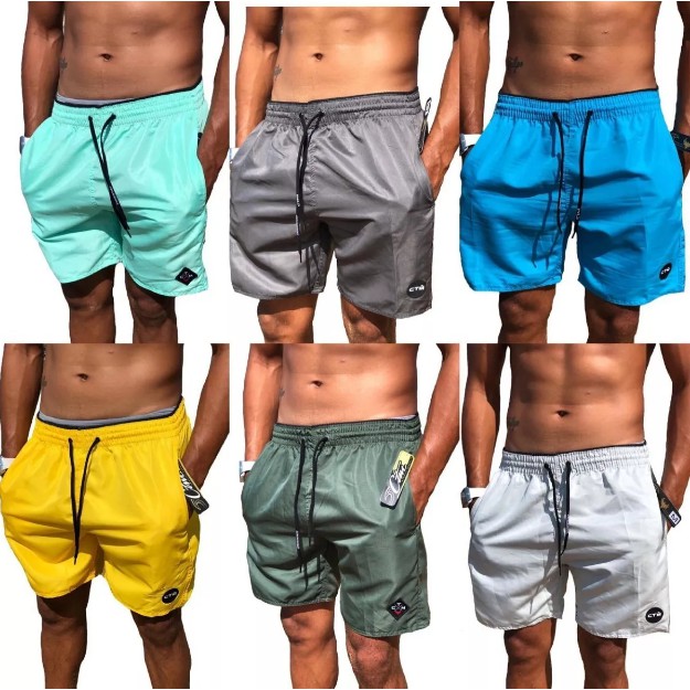 short tactel masculino kit com 10 revenda atacado shorts mauricinho academia corrida