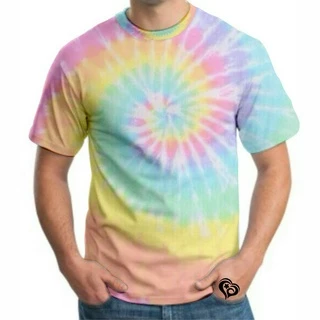 Blusa Tie Dye Masculina Camiseta Verao Tai Dai Est1