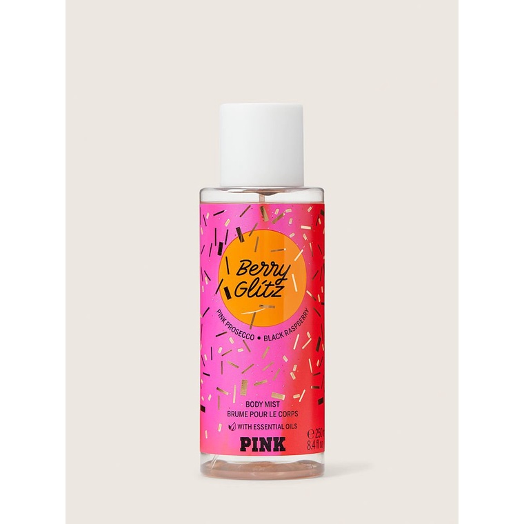 Victoria's Secret Fragance Mist Berry Glitz 75ml | Shopee Brasil