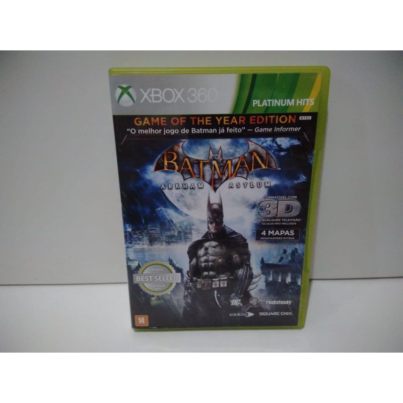 Jogo Batman: Arkham City (Platinum Hits) - Xbox 360 - Loja Sport Games