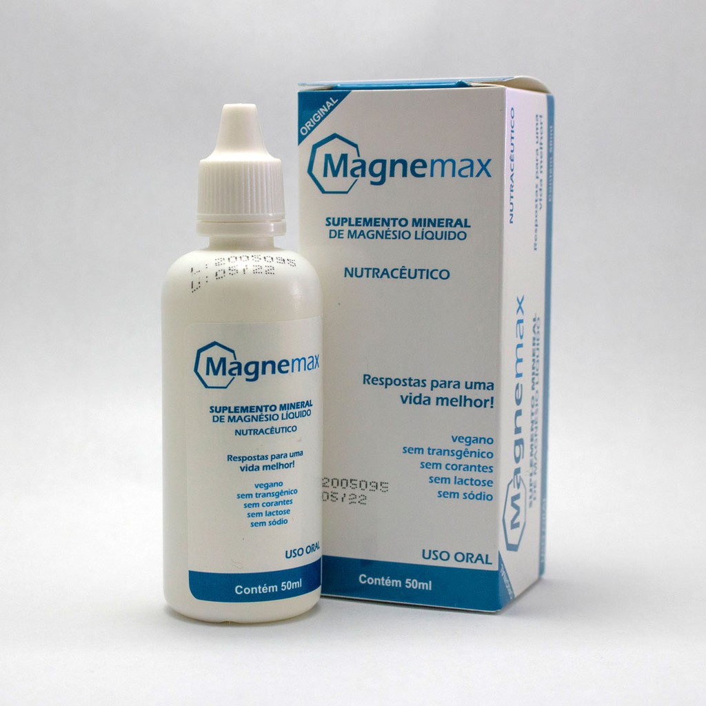 Magnemax Magnésio Gotas 50ml | Shopee Brasil