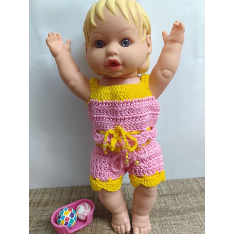 Roupa boneca Baby Alive e similares Conjunto gatinho