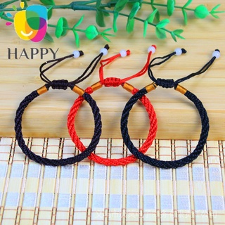 [Pulseira Tecida À Mão Estilo Étnico Homens E Mulheres Casais De Cordas Vermelhas Lucky Boys and Girls Friends Gift Bracelet