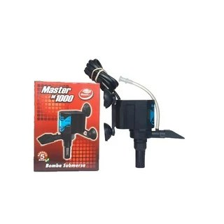 Bomba Submersa 1000 L/h Master Aquario, fonte, Cascata