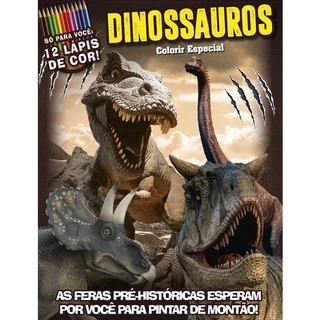 Dinossauros - Colorir Especial 03