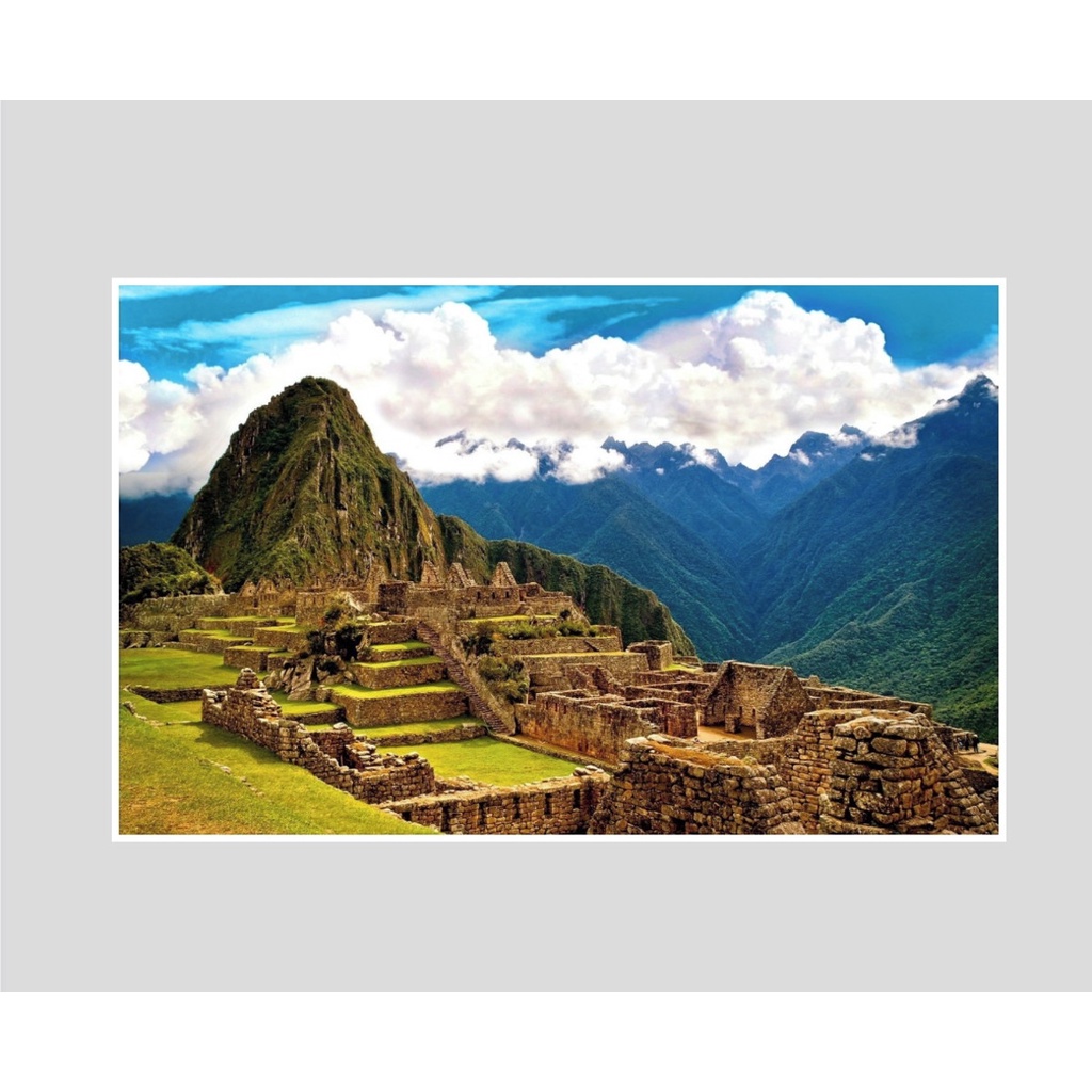 Quadro Machu Picchu Peru 7 maravilhas do mundo decoração zen