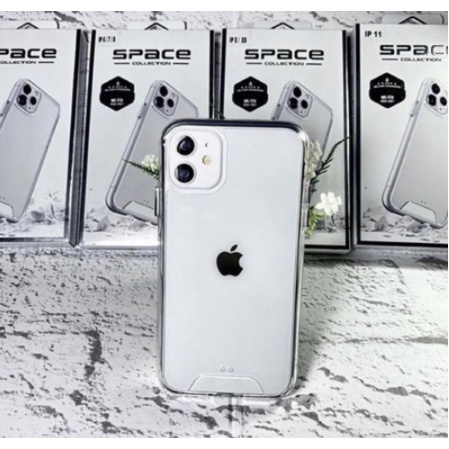 Capa Space Collection para iPhone 14 Pro Max - Transparente