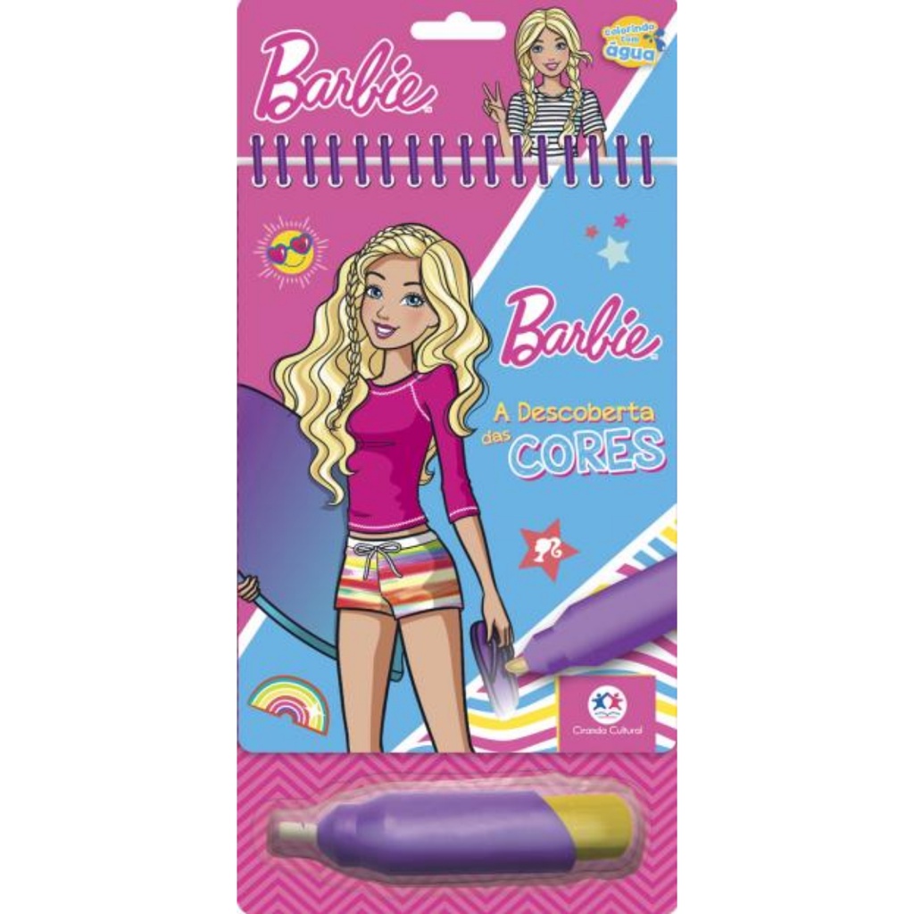 Livro Barbie A Descoberta das Cores Ciranda Cultural Crianças