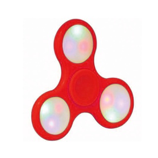 Fidget Spinner Com Luzes (vermelho)