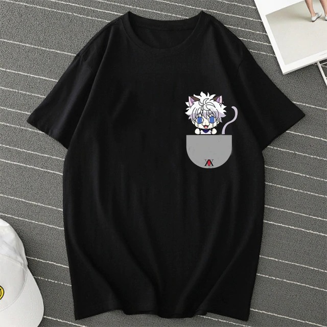 HUNTER X HUNTER ANIME - CAMISETA UNISSEX E BABY LOOK 100% POLIÉSTER