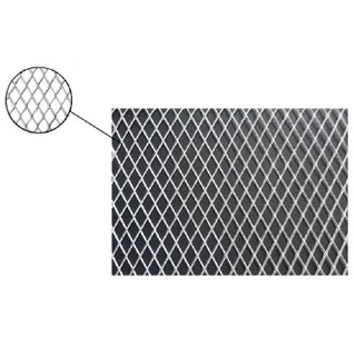 Tela Anti Insetos 15cm x 100cm em Alumínio Expandido ( não desfia) para Ralos - Ficone & Reis