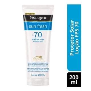 Protetor Solar Neutrogena Sun Fresh FPS 70 200ml