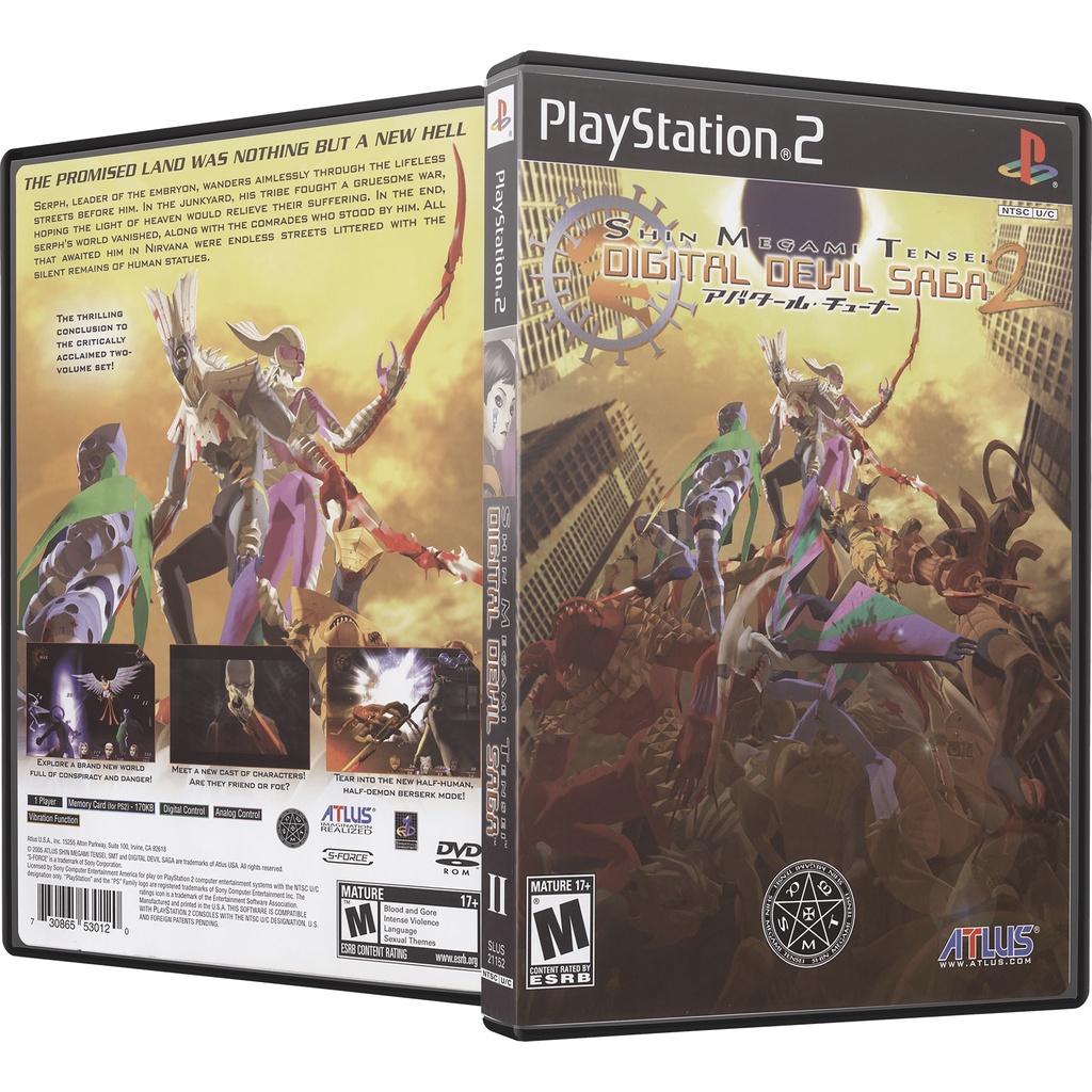 Jogo Shin Megami Tensei: Digital Devil Saga - Ps2