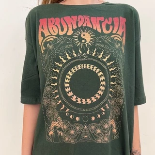 Camiseta Abundância - Escolha a Cor