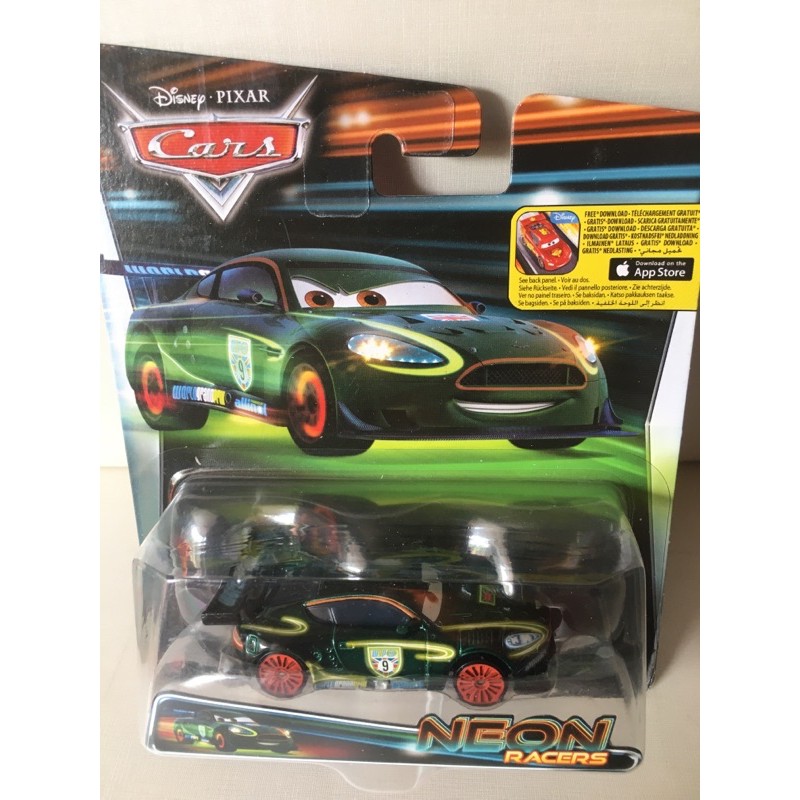 MATTEL Disney PIXAR Cars NEON RACERS NIGEL GEARSLEY