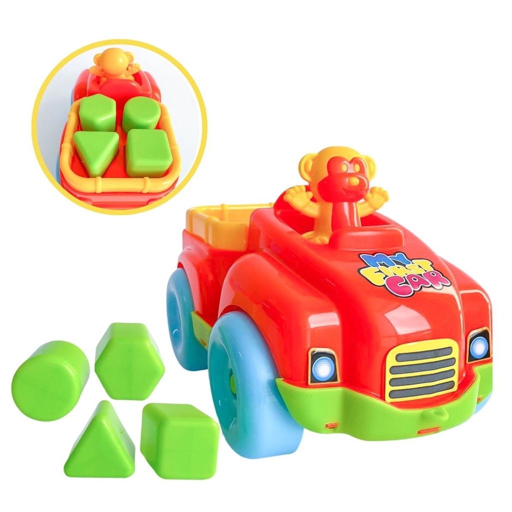 Brinquedo Educativo Pedagógico Carrinho Aramado de Madeira Menino e Menina 2  Anos Jogo Aramada Infan no Shoptime