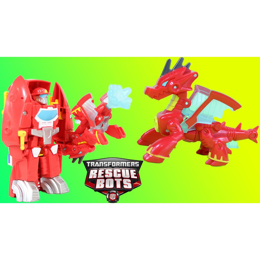 Transformers Playskool Heroes Drake The Dragon | Shopee Brasil