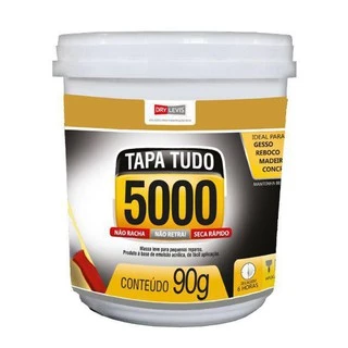 Massa Flex Tapa Tudo 5000 Drylevis 90g Branca